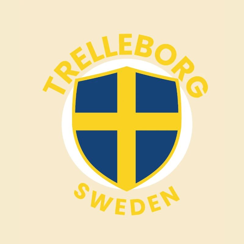 Logo du bouclier du Royaume-Uni de Trelleborg
