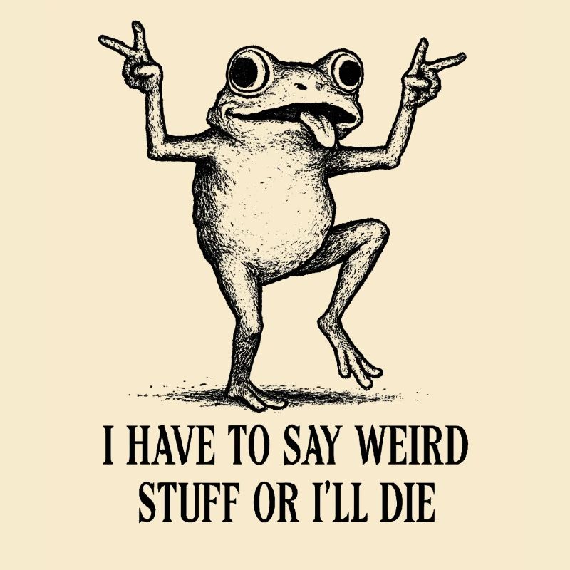 Frosch Spruch Meme Humor Lustig Geschenkidee