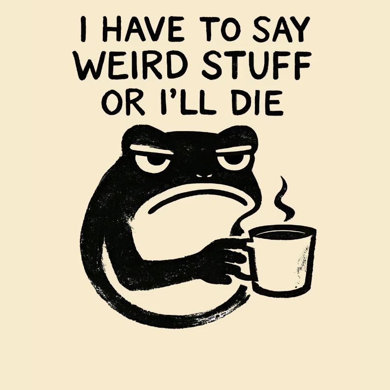 Frosch Spruch Meme Humor Lustig Geschenkidee