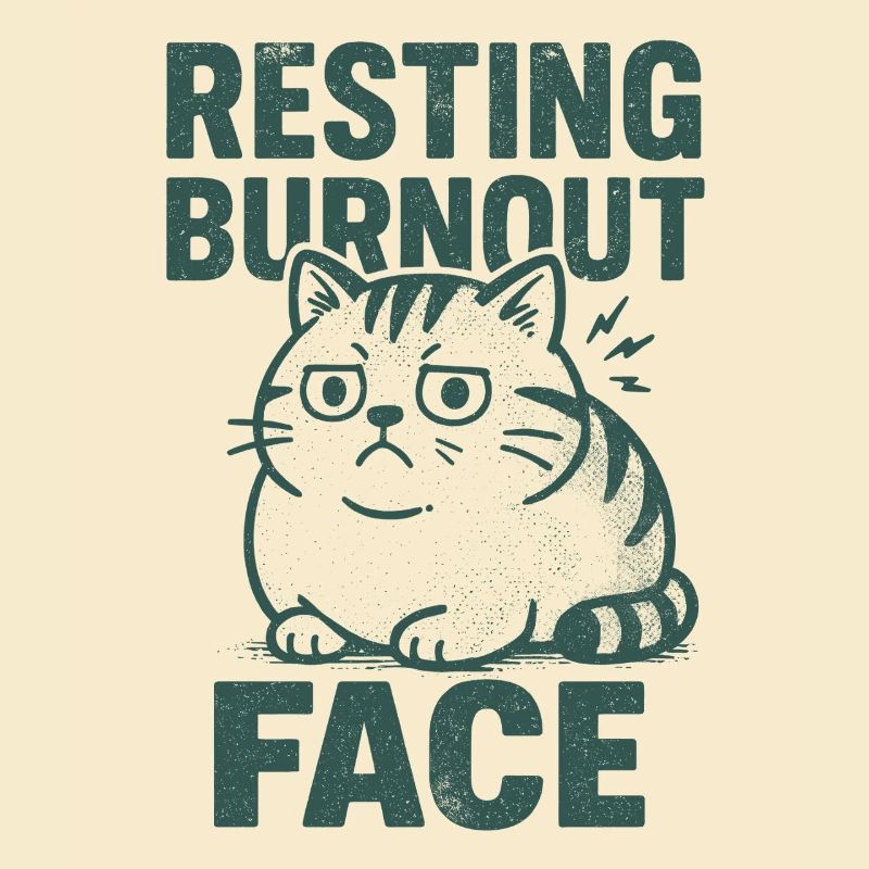 Resting Burnout Face | Sarcasm