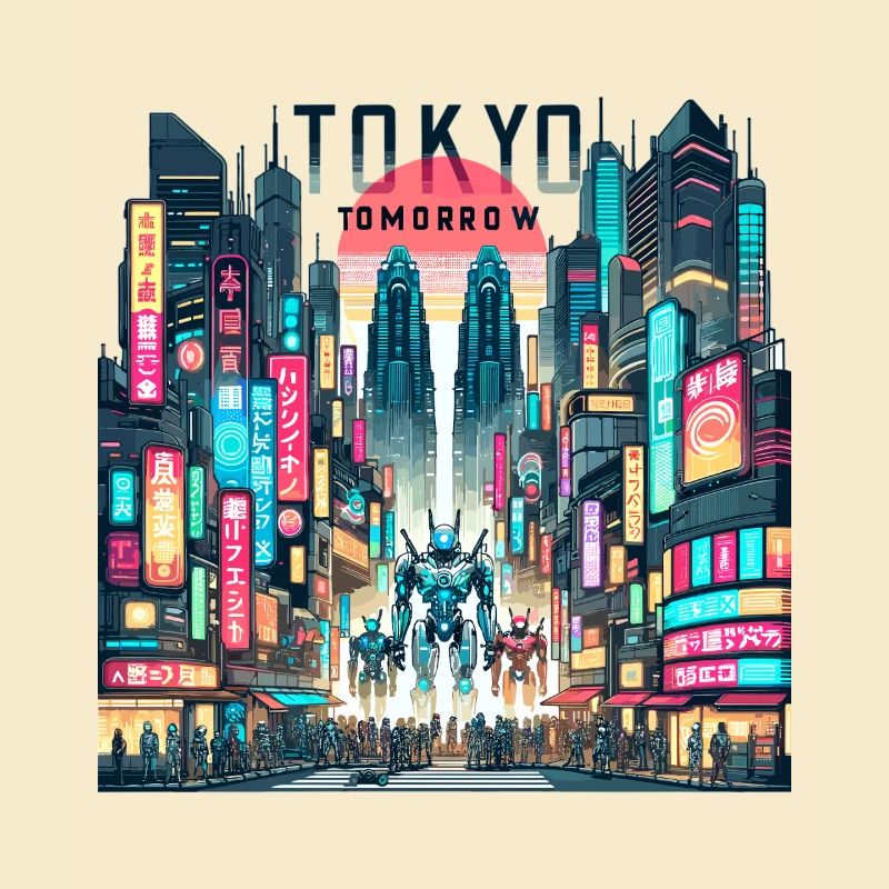 Tokyo Neon Robotics Tomorrow