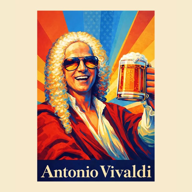 Vivaldi Beer Pop Art