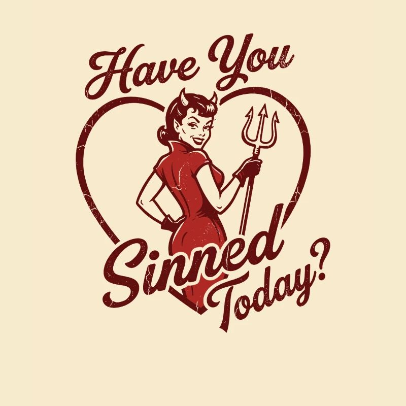 Devil Humor Shirt for Provocation Fans