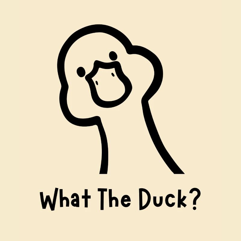 C’est quoi ce canard ? Drôle de design de canard