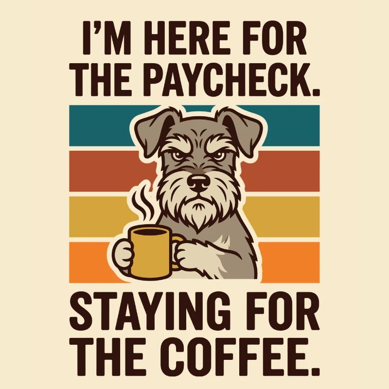 Here for the Paycheck Staying for the Coffee