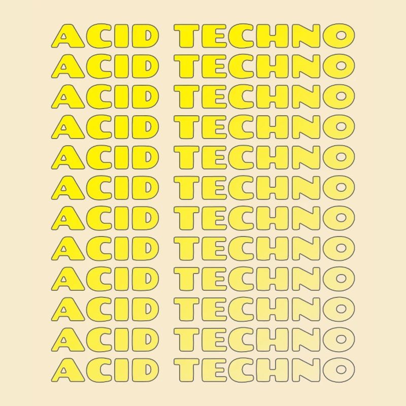 Acid Techno Repeat Neon