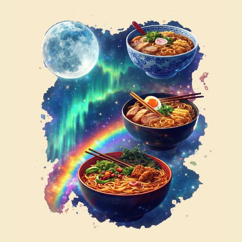 Galactic Ramen Bowls