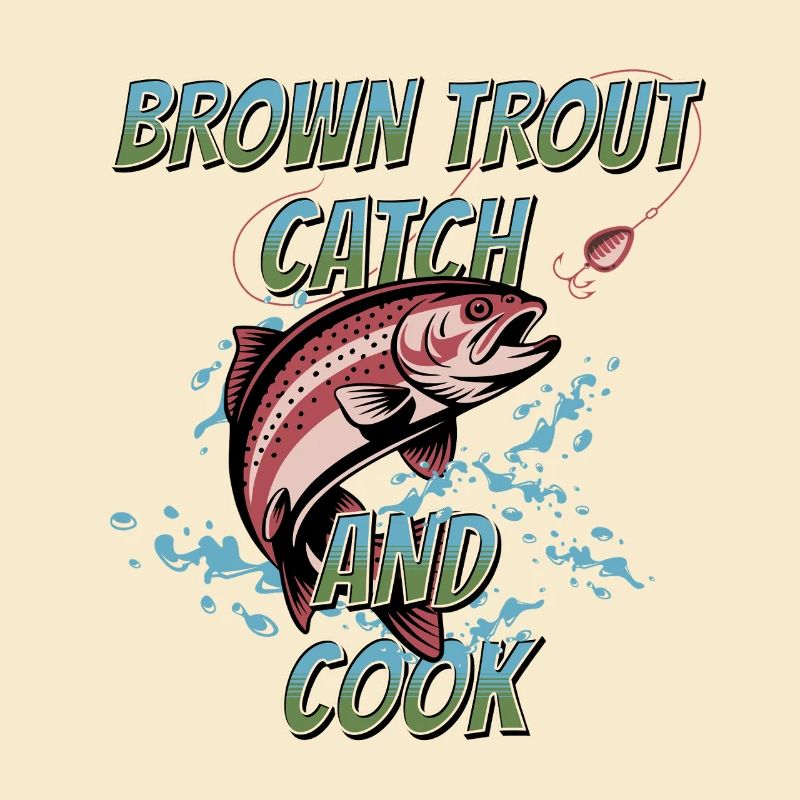 Pêche et cuisson de truite arc-en-ciel