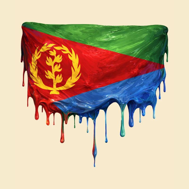 Conception du dépôt du drapeau érythréen