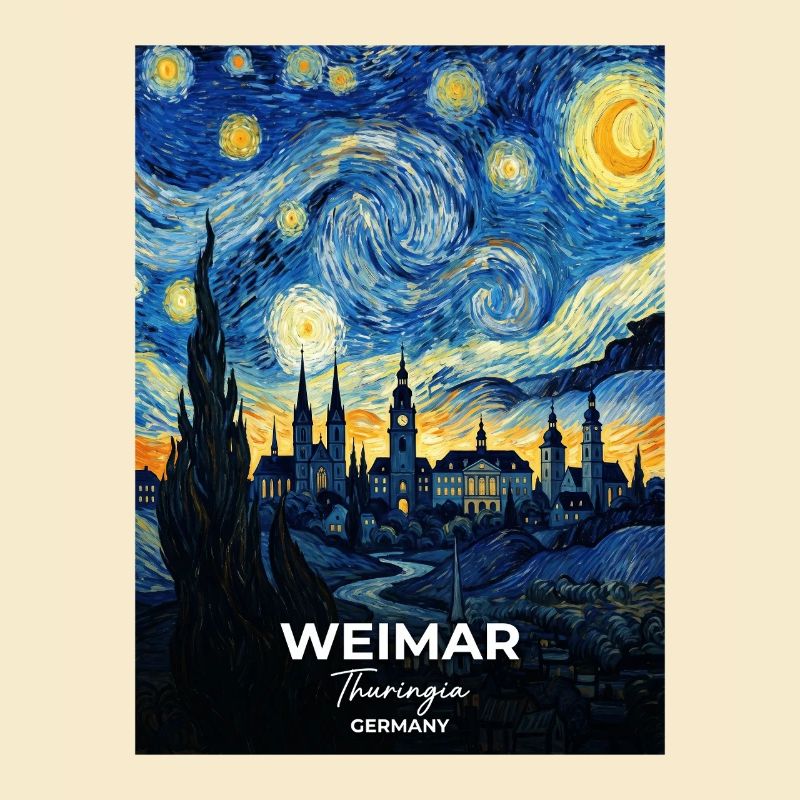 Weimar Germany City View