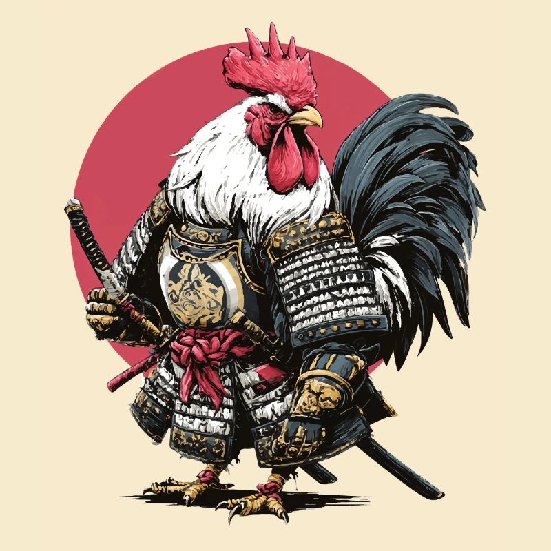 Rooster Samurai Armor