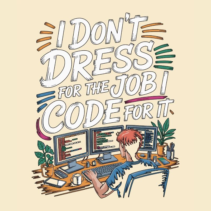 Remote Developer I Don't Dress Remote Tech Worker