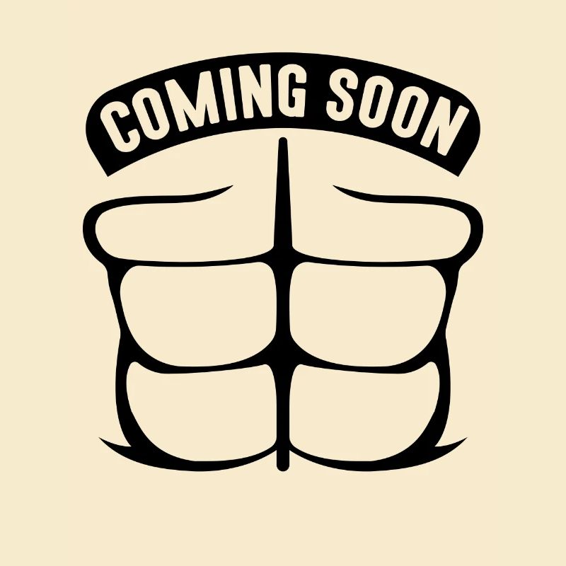 Sixpack coming soon schwarz