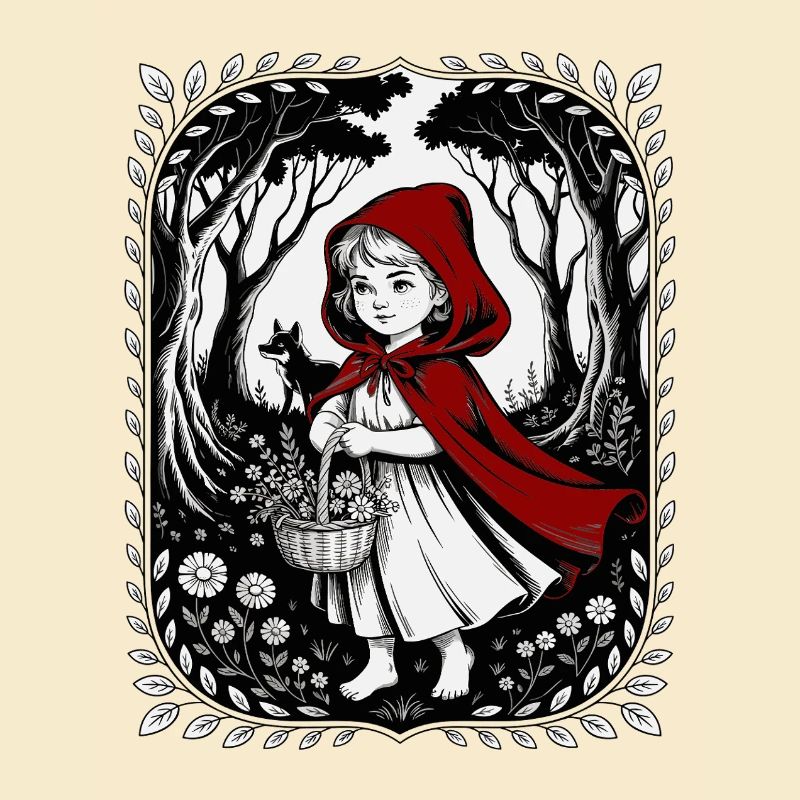 Rotkäppchen: Märchen im Wald