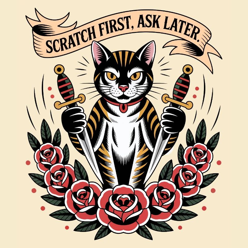 Scratch First Cat