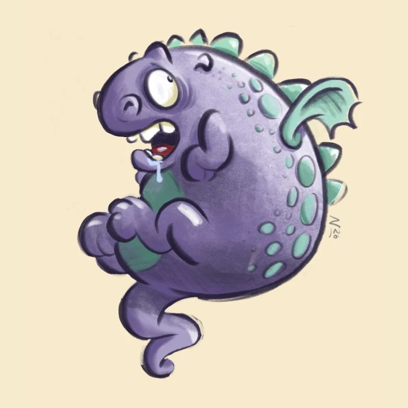 Dragon Pourpre