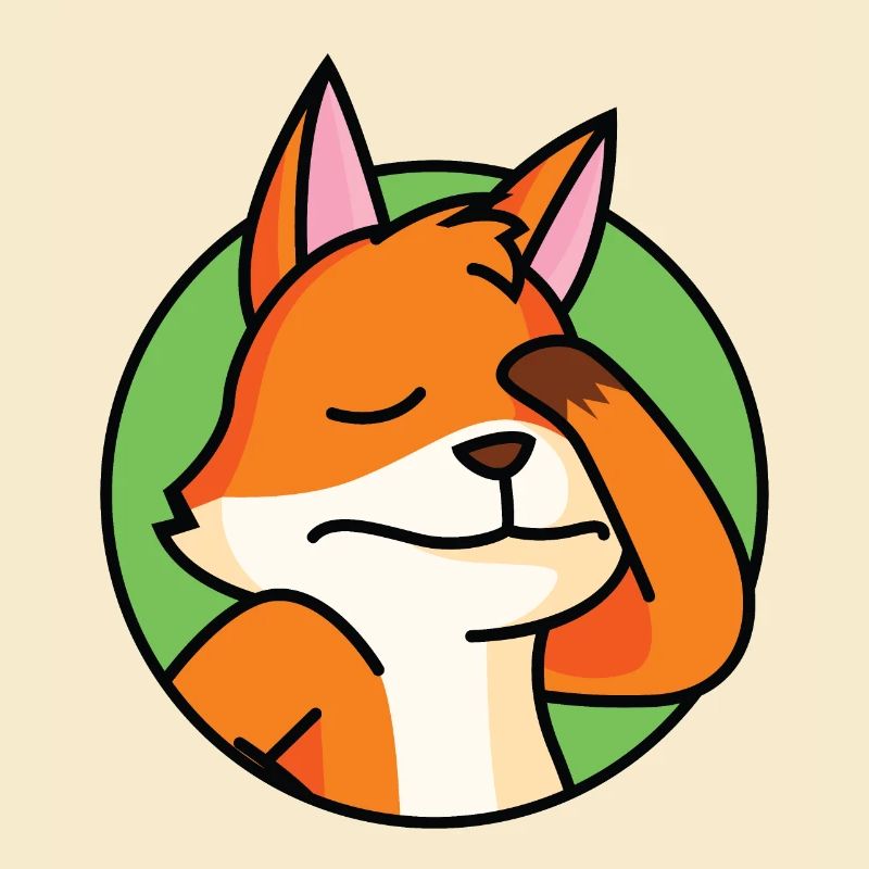 Facepalm Fox