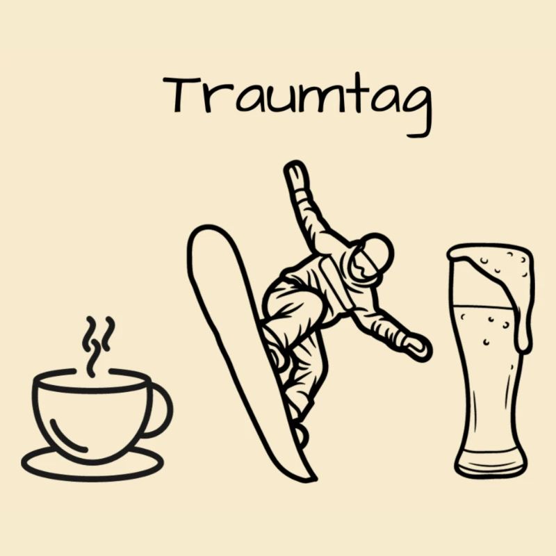 Snowboard Traumtag