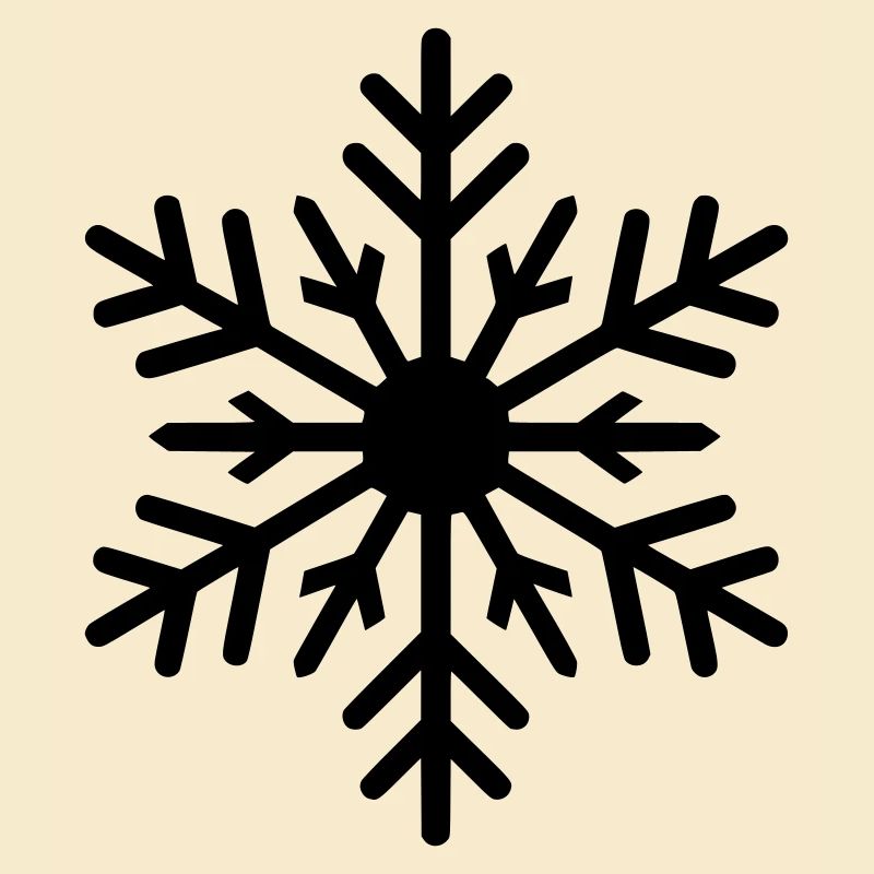 Flocon de neige, cristal de glace, couleur variable