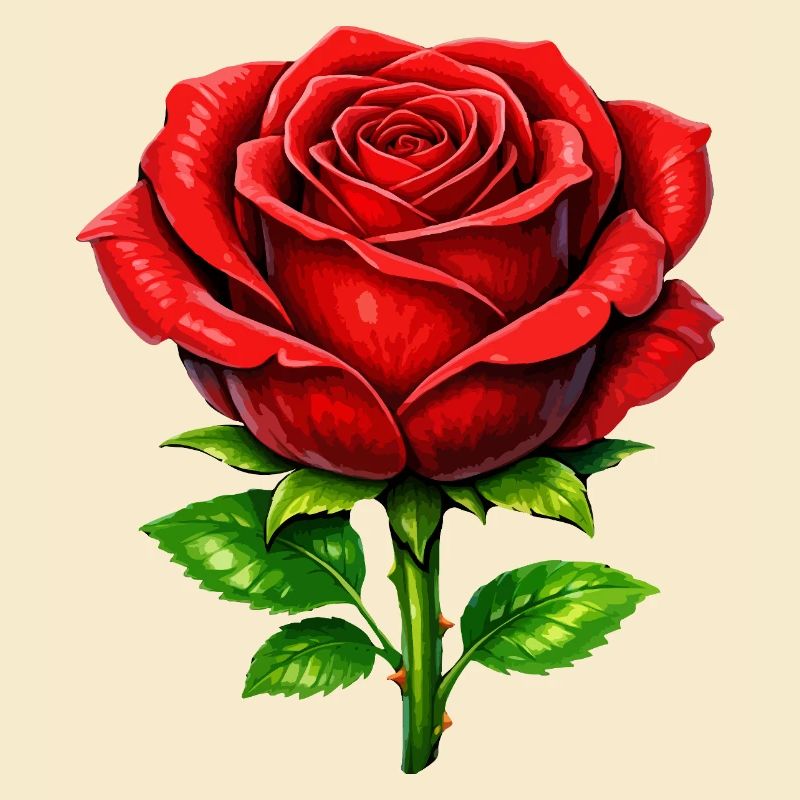 Red Rose Elegance