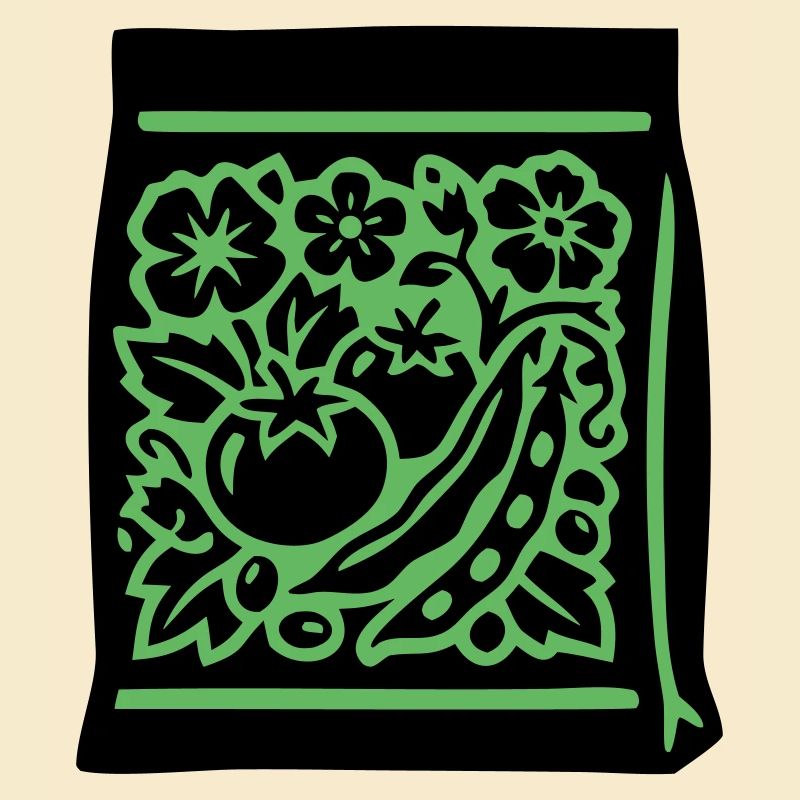 Seeds Bag Tomatoes Vegetables