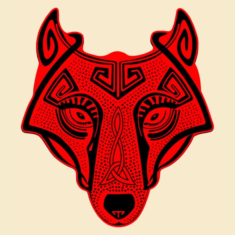 Viking wolf Fenrir valhalla
