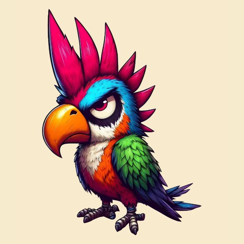 Punk Parrot