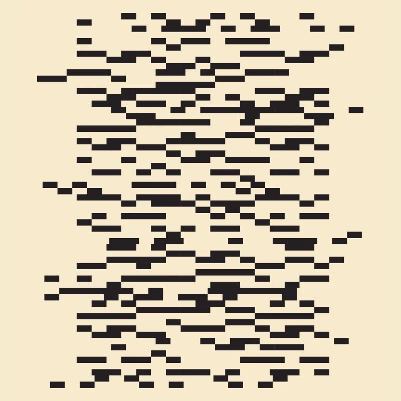 Glitch Stripe Nuit Abstraite