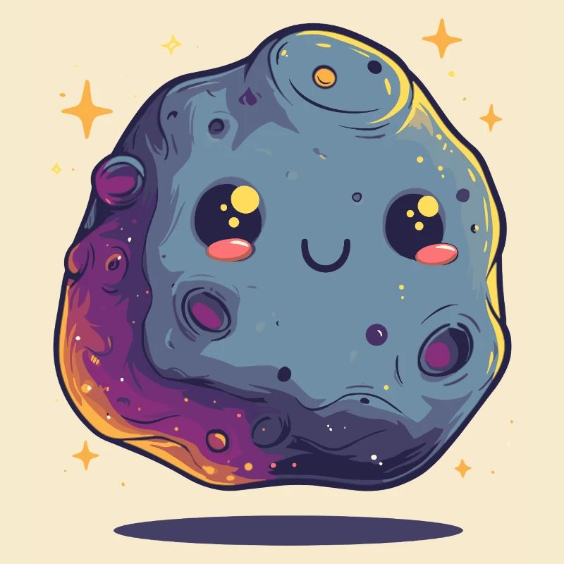 Kawaii Asteroidenstern