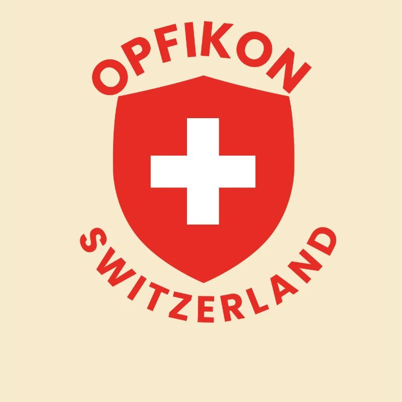 Opfikon Switzerland Shield Logo