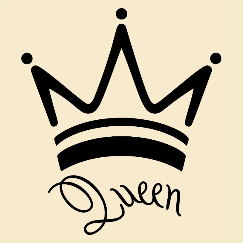 Queen Valentinstag, Hochzeitstag oder Paar Design