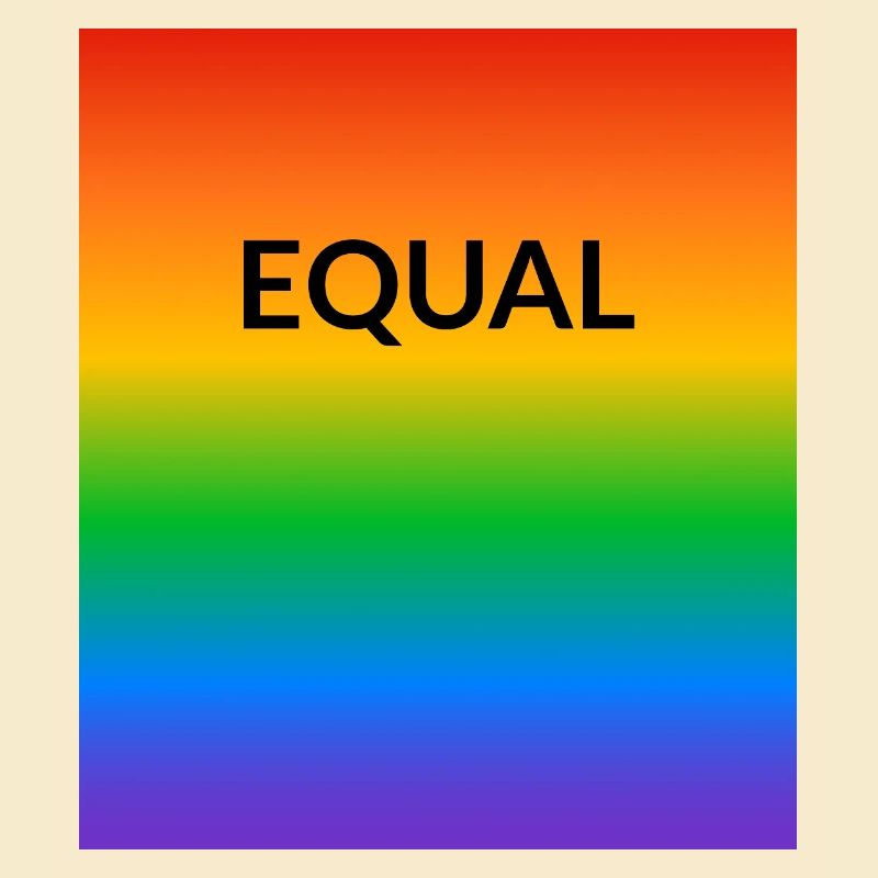 Rainbow Equal LGBT Pride Monat