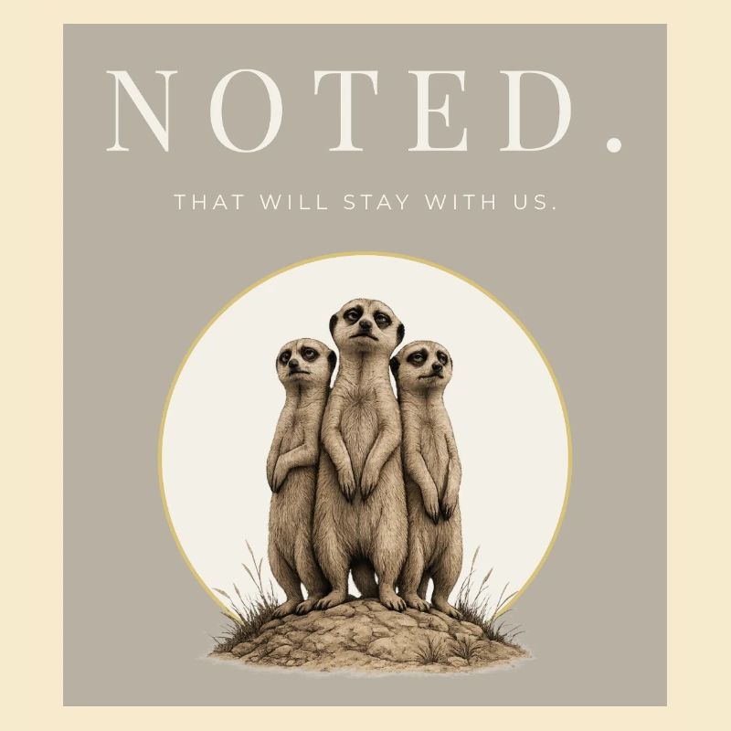 Trio de suricates renommé