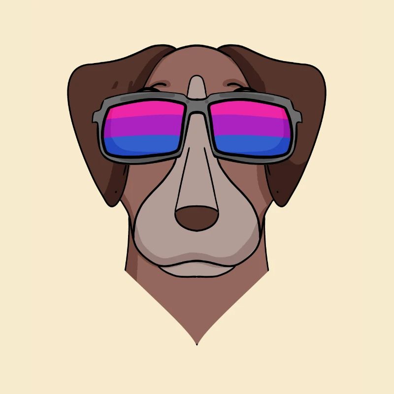 Bisexual Pointer Dog Gift