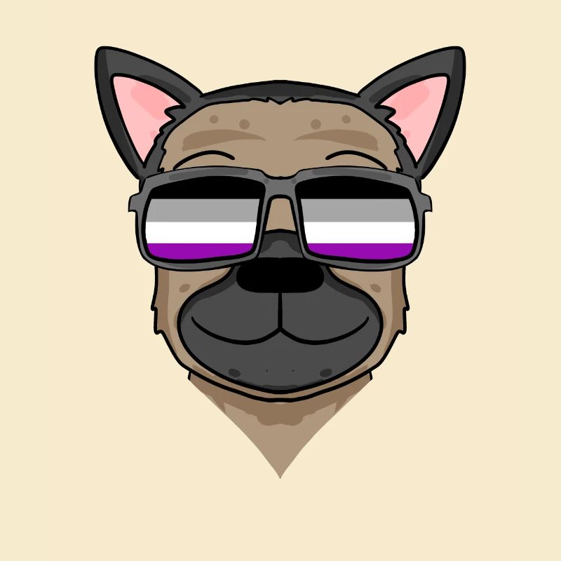 Asexual Lgbt German Shepherd Asexuality