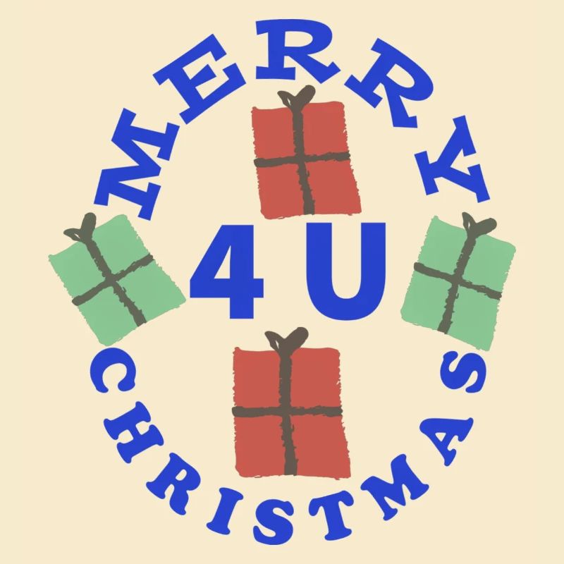 Lebendige Geschenke Weihnachtsdesign