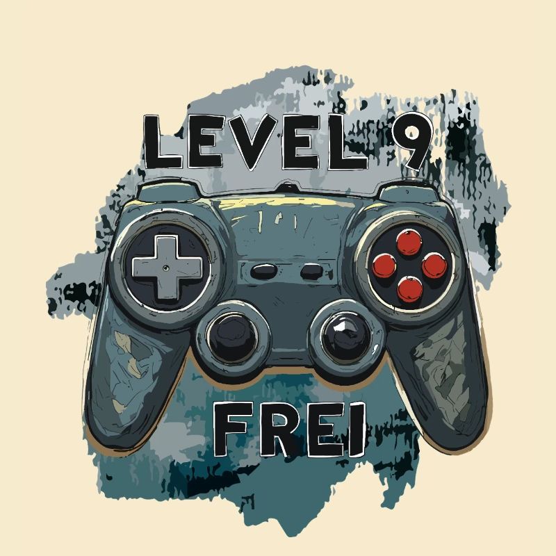 Niveau 9 Manette de jeu gratuite Armée Conception militaire Camouflage Patch