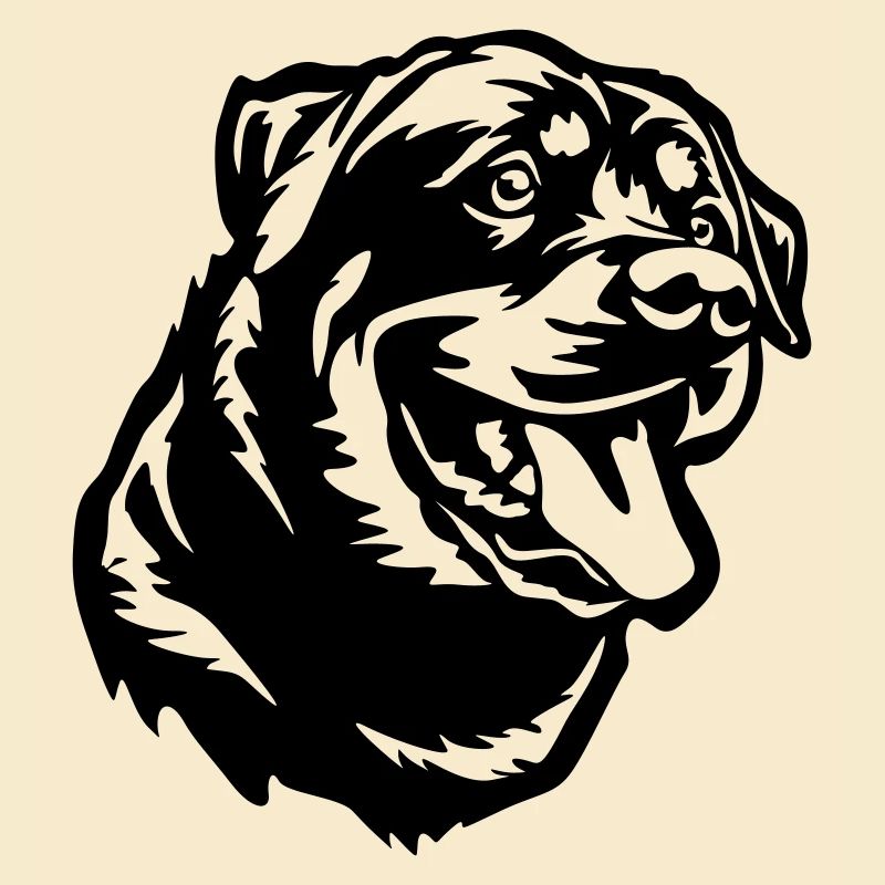 Rottweiler Kopf