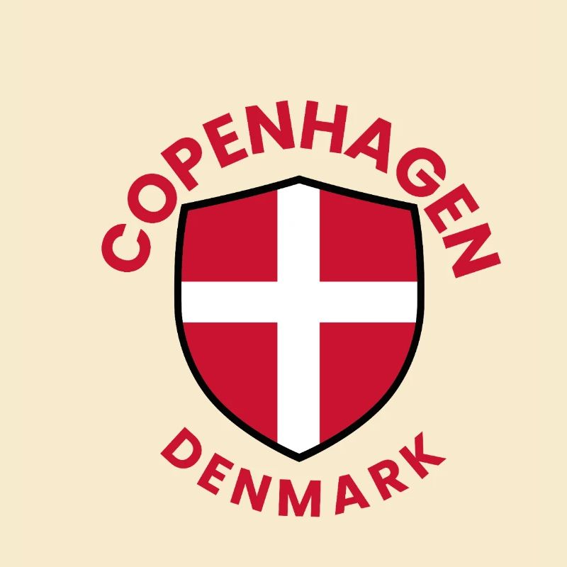 Danish Shield Copenhagen Badge