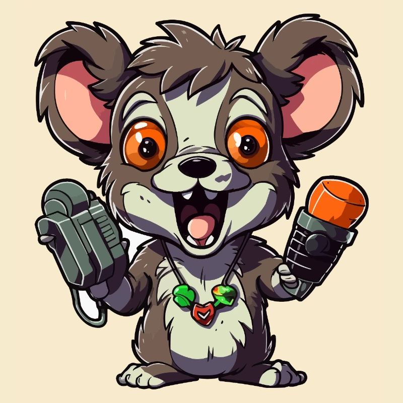 Chibi Rat Microphone Combo
