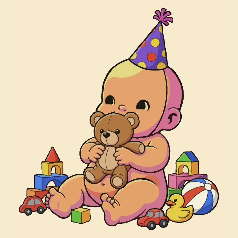 Fête de câlins pour bébé