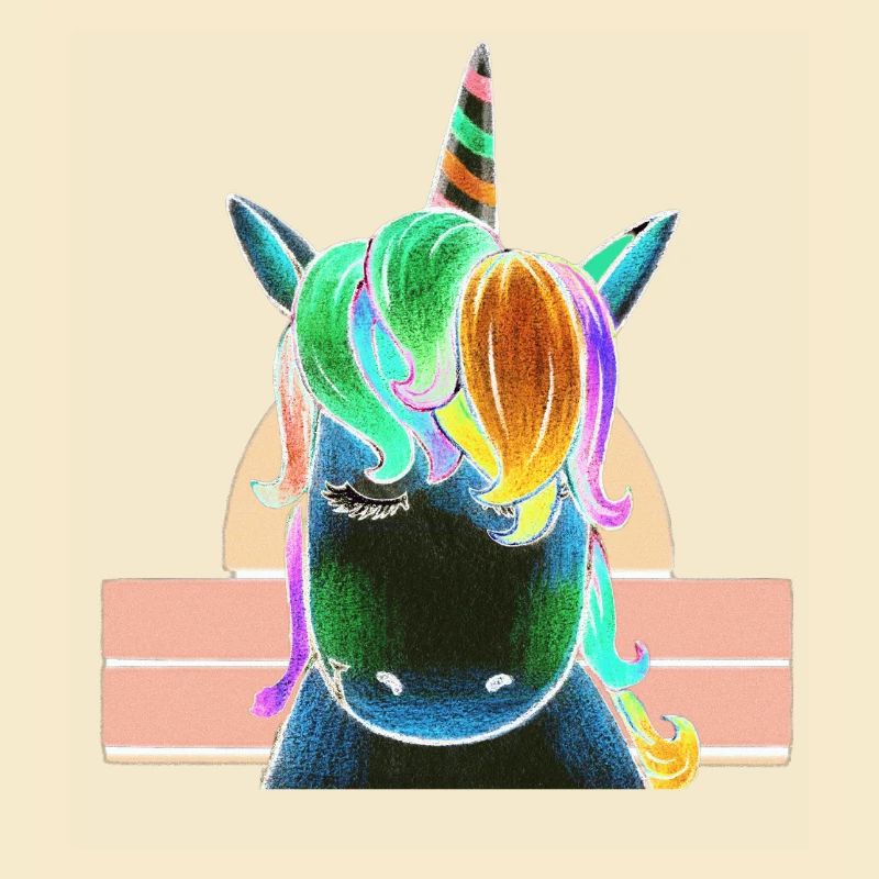 Regenbogen-Einhorn