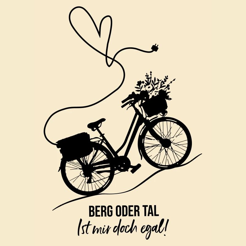 ebike-Vélo-Fleurs-Cœur