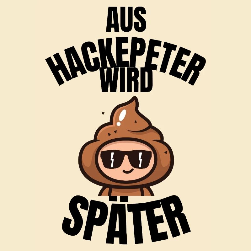 Hackepeter wird später – Fun Cartoon
