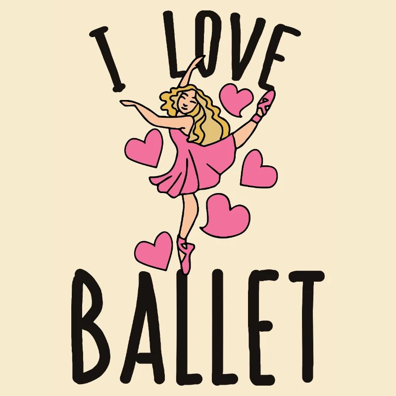 J’adore les cœurs de danseurs de ballet