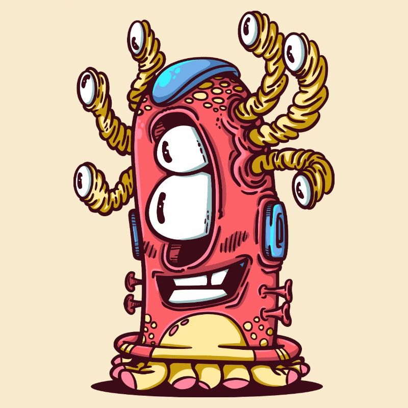 Colorful Monster Tentacles