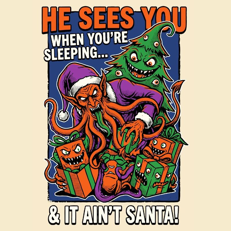 Il te voit Noël d’horreur