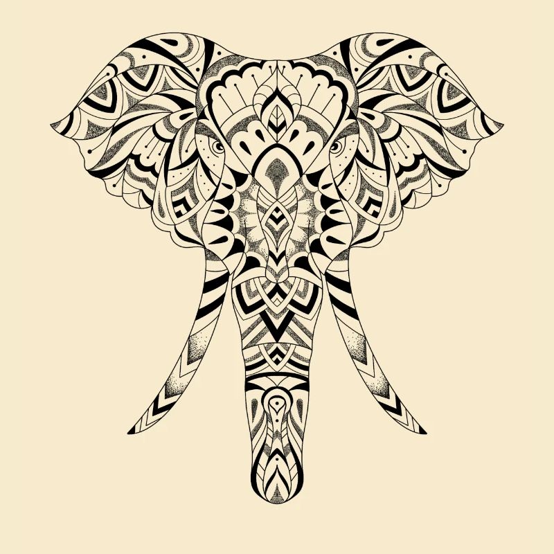 Éléphant graphique