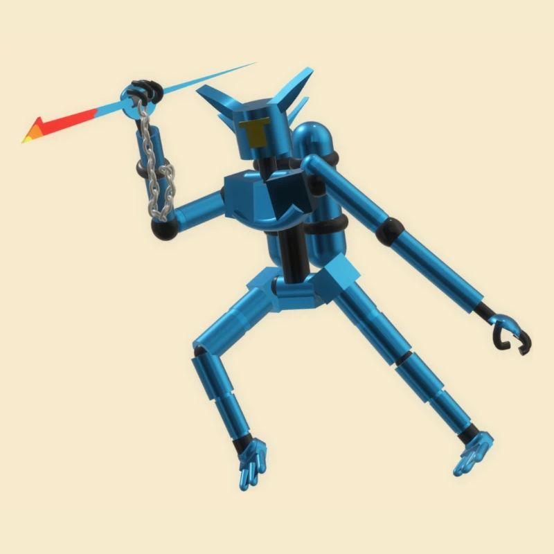 Friedlicher Roboter