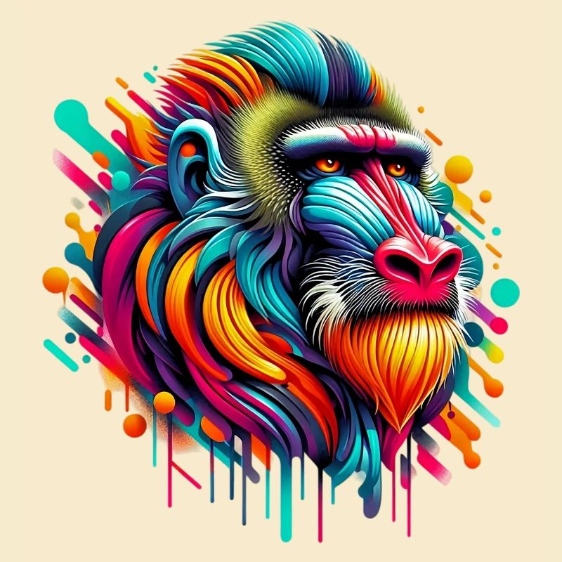 Mandrill Monkey
